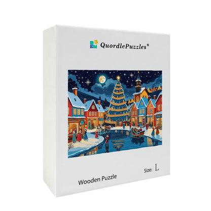 Winter Wonderland Wooden Jigsaw Puzzle