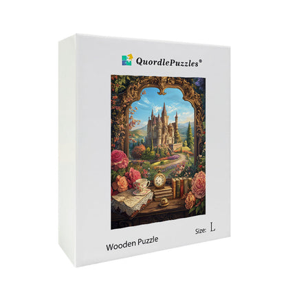 Castle View Wooden Jigsaw Puzzle