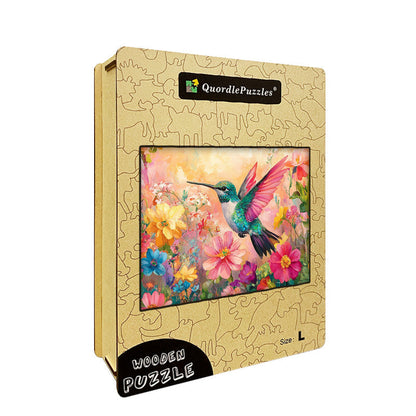 Hummingbird Flight Wooden Jigsaw Puzzle