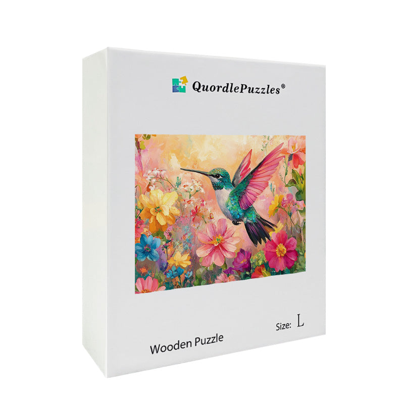 Hummingbird Flight Wooden Jigsaw Puzzle