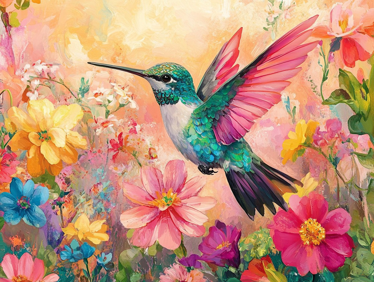 Hummingbird Flight Wooden Jigsaw Puzzle