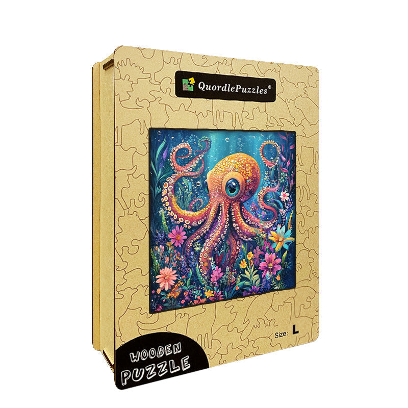 Octopus Garden Wooden Jigsaw Puzzle