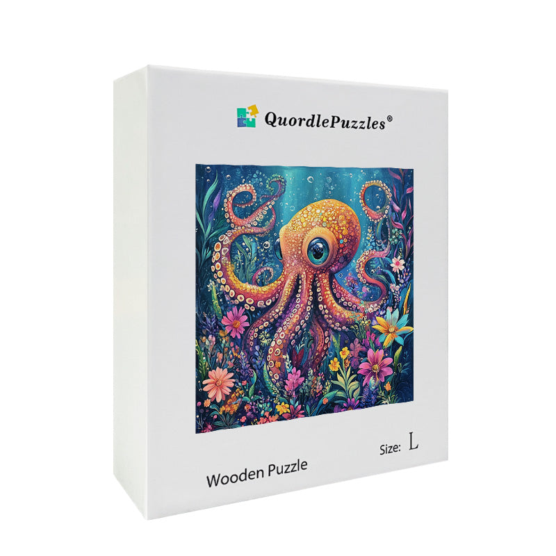 Octopus Garden Wooden Jigsaw Puzzle