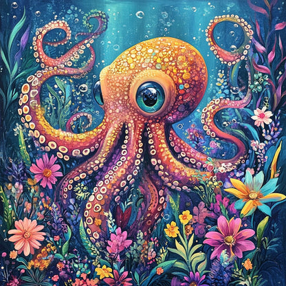 Octopus Garden Wooden Jigsaw Puzzle