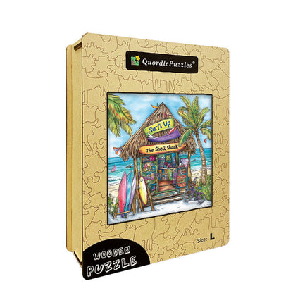 Shell Shack Wooden Jigsaw Puzzle