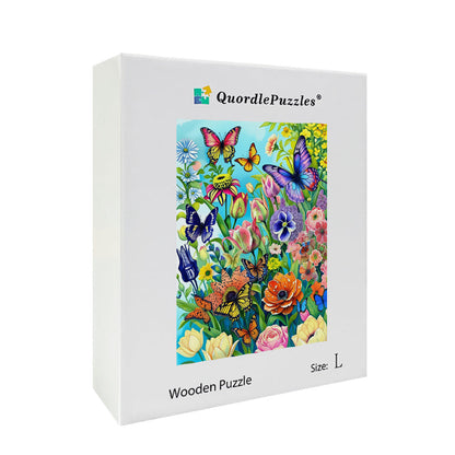 Spring Blossoms Wooden Jigsaw Puzzle
