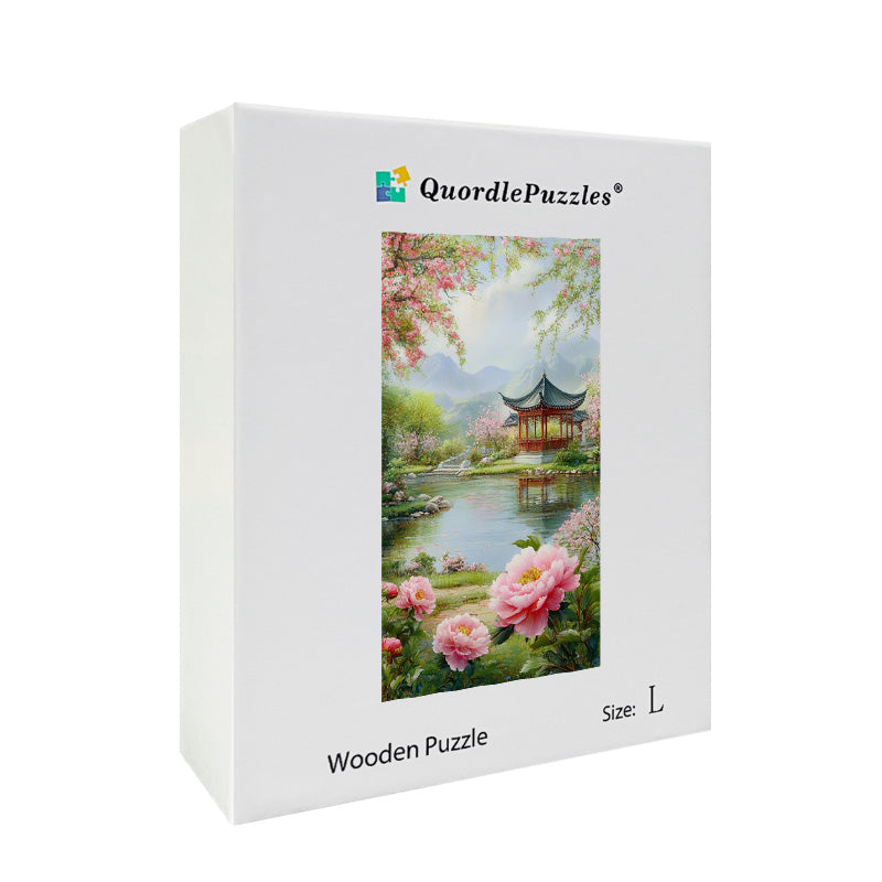 Tranquil Lake Wooden Jigsaw Puzzle