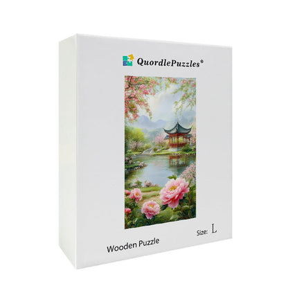 Tranquil Lake Wooden Jigsaw Puzzle