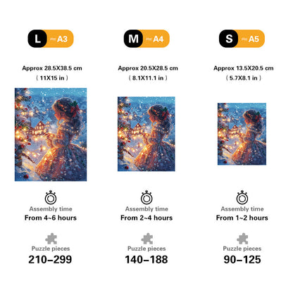 Winter Wonderland Wooden Jigsaw Puzzle