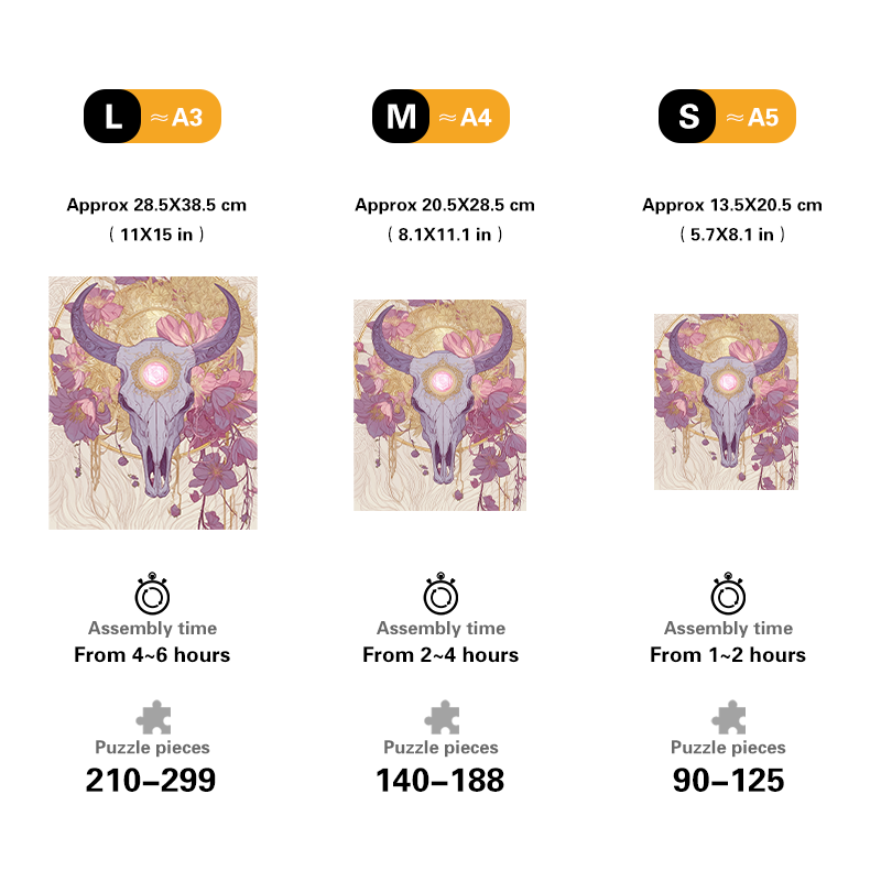 Bloom & Bone Wooden Jigsaw Puzzle