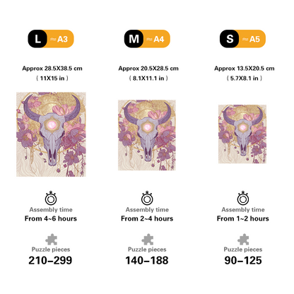 Bloom & Bone Wooden Jigsaw Puzzle