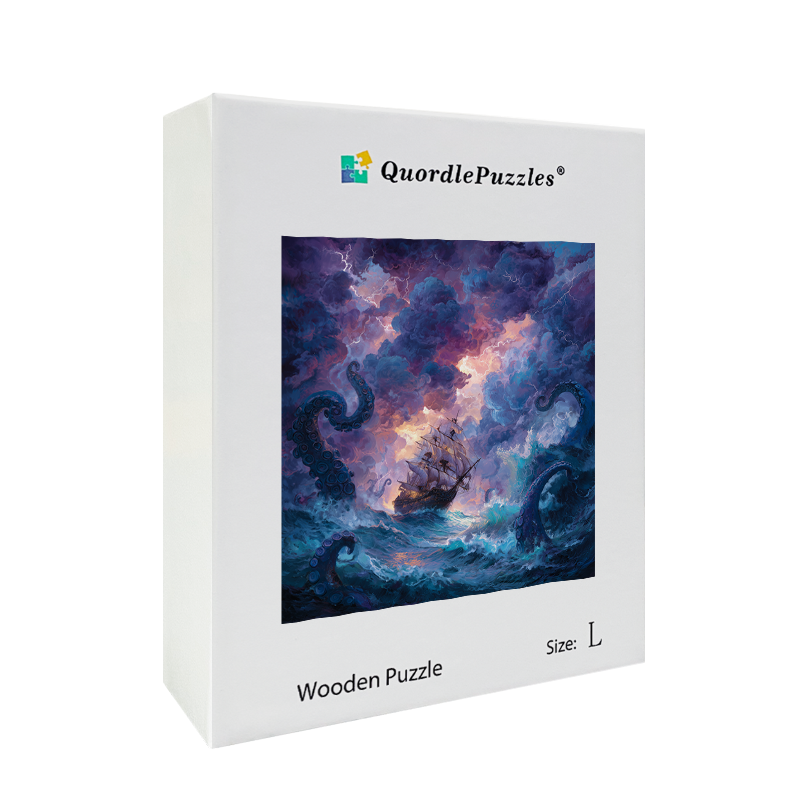 Sea Peril Wooden Jigsaw Puzzle