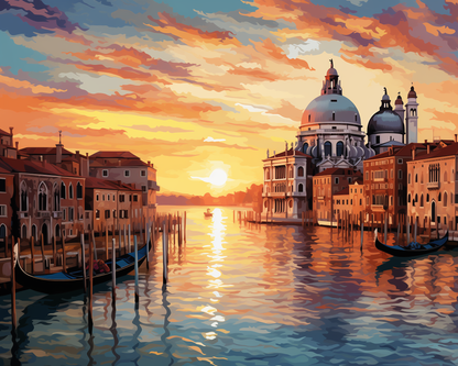 Venice Dusk Wooden Jigsaw Puzzle