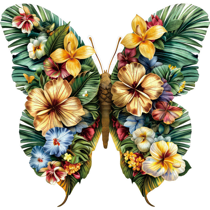 🔥LAST DAY 85% OFF -  Colorful Flower Butterfly