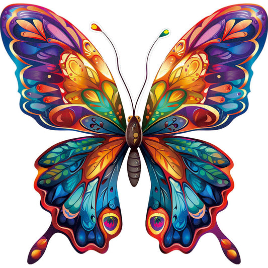 🔥LAST DAY 85% OFF - Vibrant Butterfly Art