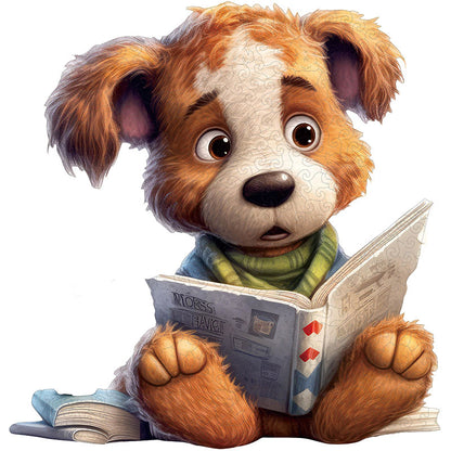 🔥LAST DAY 85% OFF -  Cute Dog Reading Book