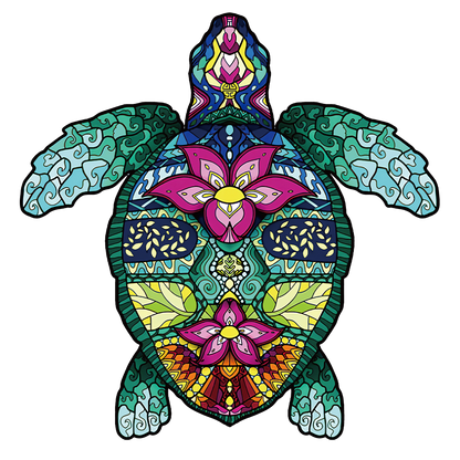 Turtle Sage Wooden Jigsaw Puzzle
