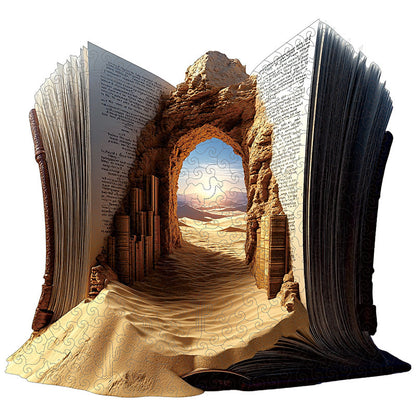 3D Desert Gateway Wooden Jigsaw Puzzle
