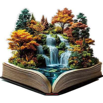 3D Majestic Waterfalls Wooden Jigsaw Puzzle