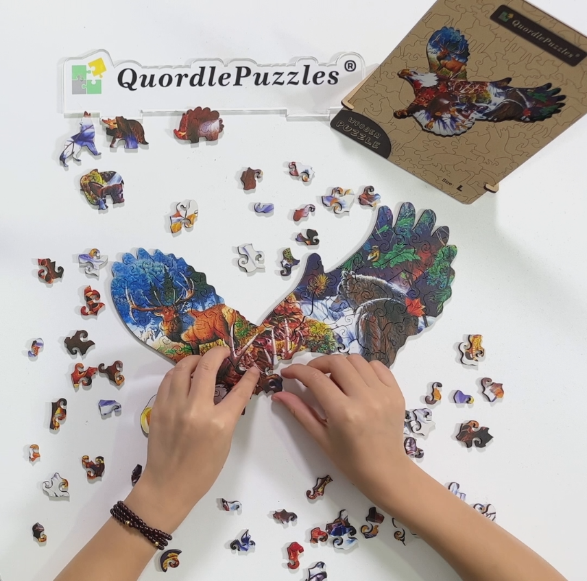 Eagle Eye Wooden Jigsaw Puzzle