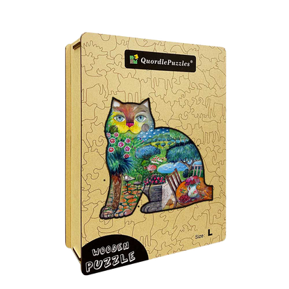 🔥LAST DAY 83% -Sakura Wooden Jigsaw Puzzle