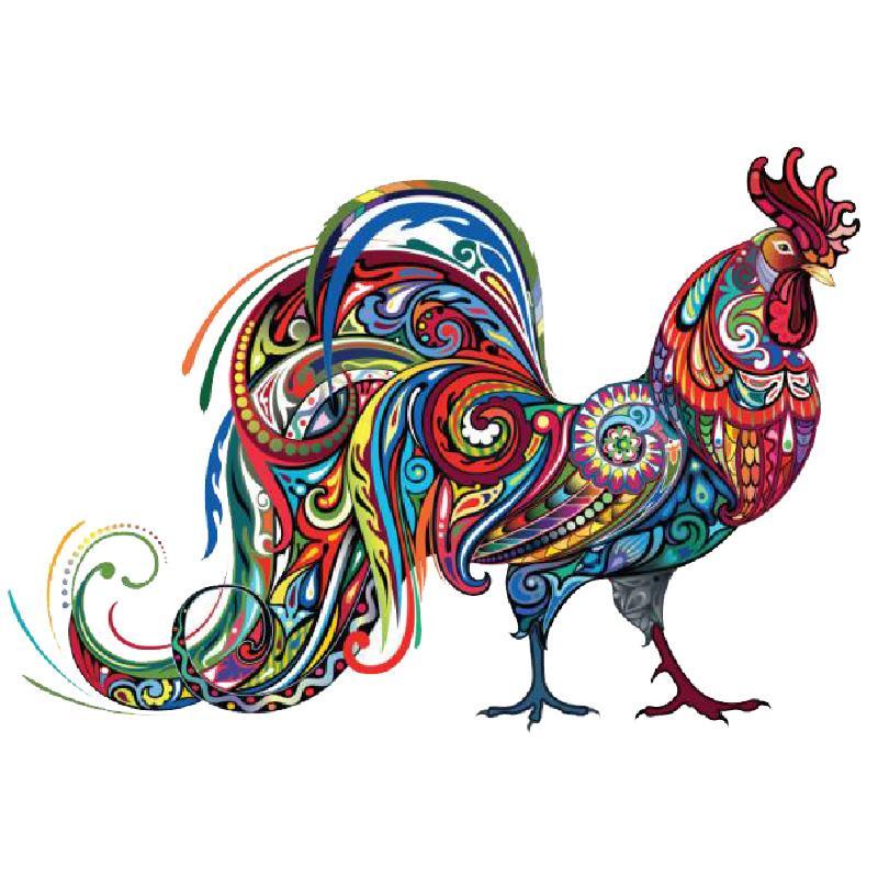 🔥LAST DAY 80% OFF-Colorful Rooster Jigsaw Puzzle