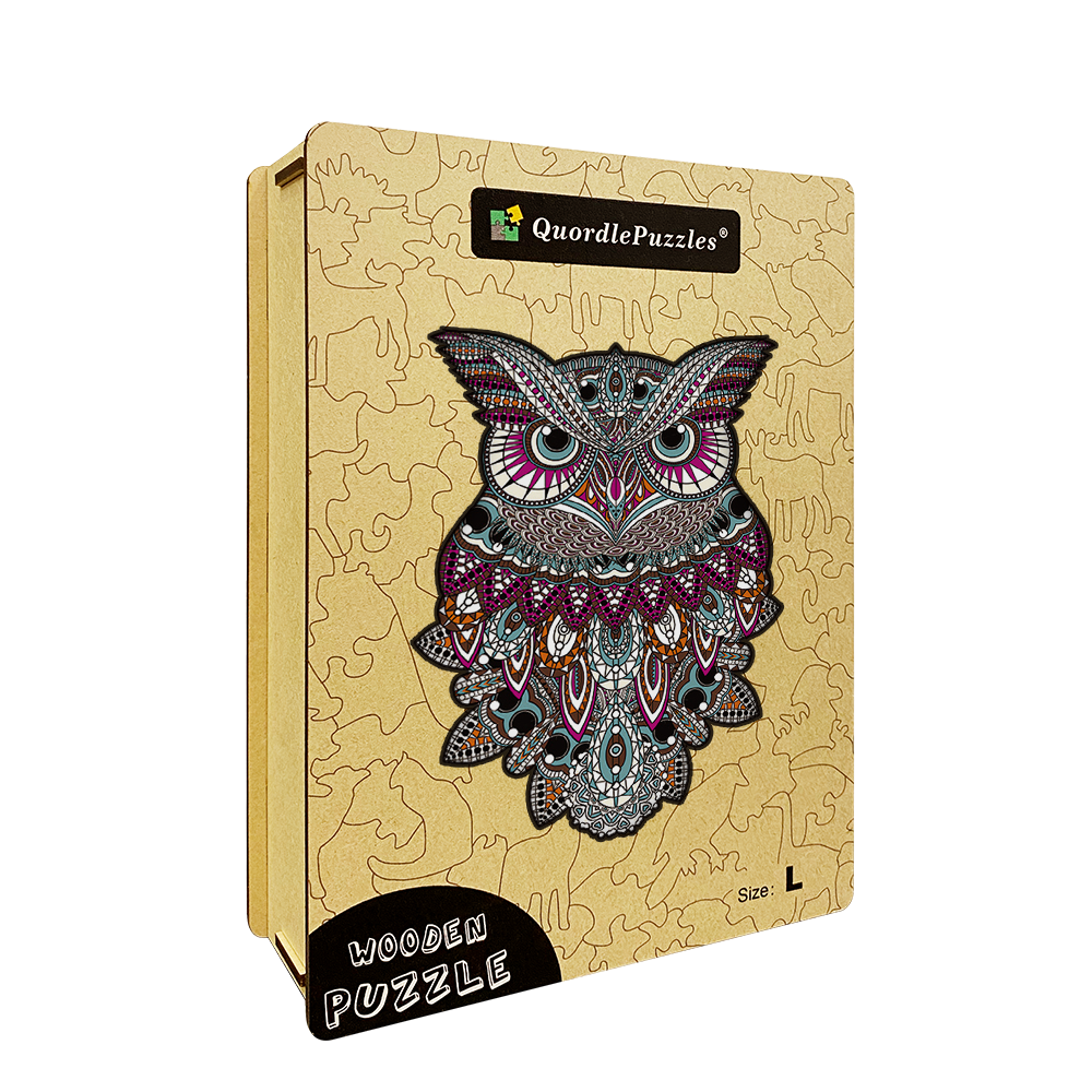 🔥LAST DAY 80% OFF-Colorful Owl Puzzle