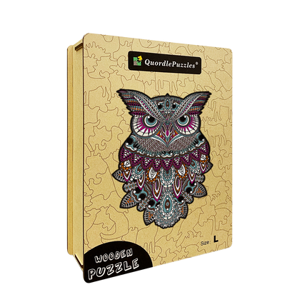 🔥LAST DAY 80% OFF-Colorful Owl Puzzle