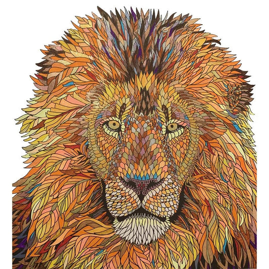 🔥LAST DAY 80% OFF-Yellow Lion Jigsaw Puzzle