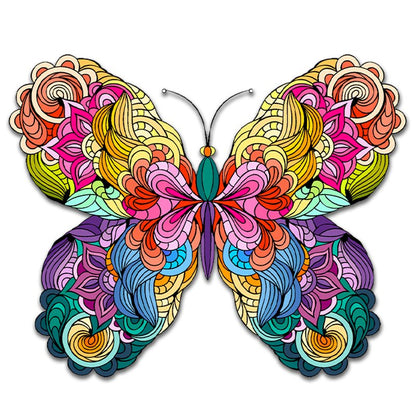 🔥LAST DAY 80% OFF-BUTTERFLY COLORFUL EDITION JIGSAW PUZZLE