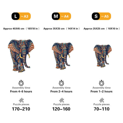 🔥Last Day 80% OFF-Elephant Jigsaw Puzzle