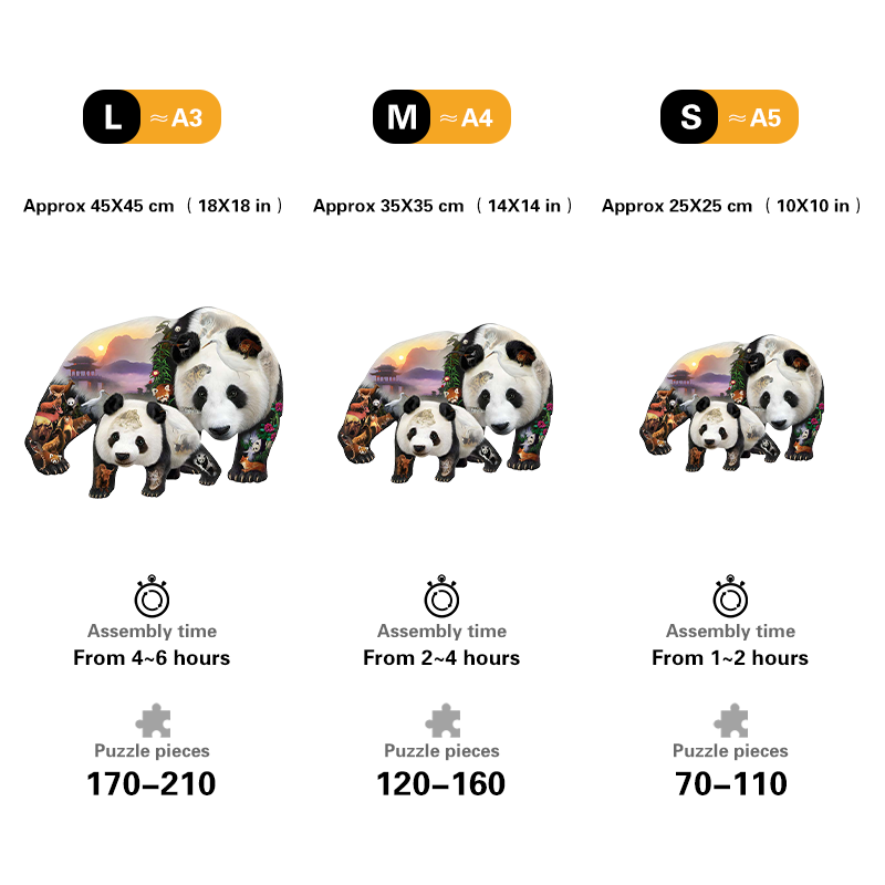 🔥LAST DAY 80% OFF-Panda Home puzzle