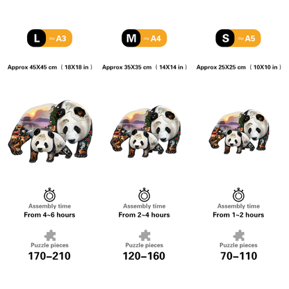 🔥LAST DAY 80% OFF-Panda Home puzzle