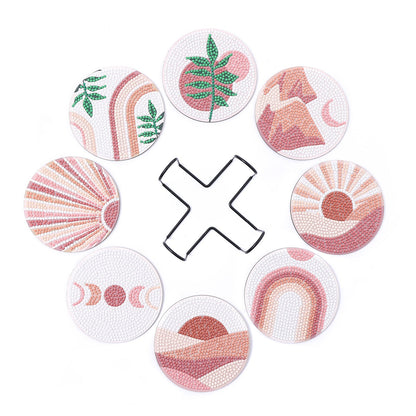 DIY Scenery A Diamond Painting Coasters