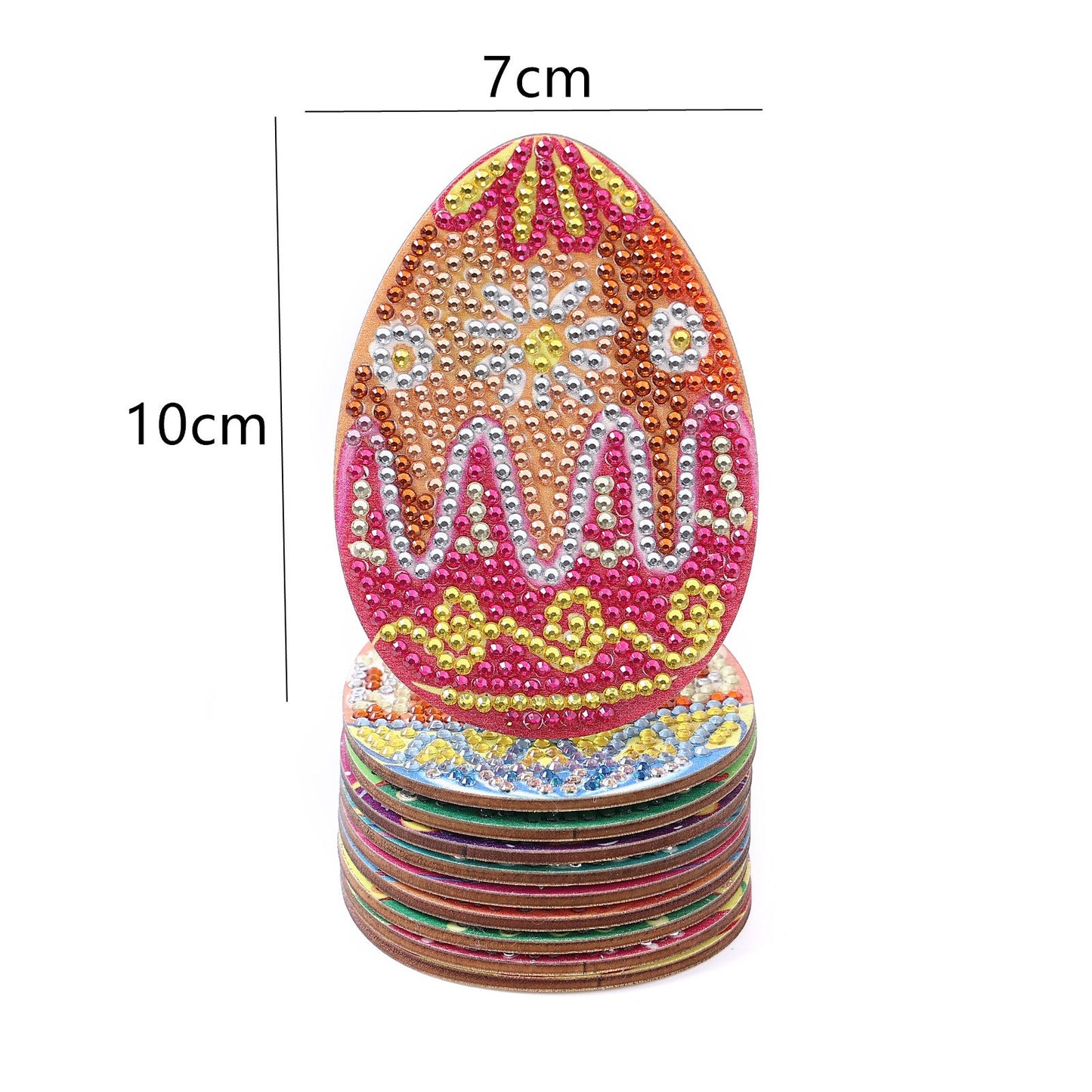 DIY Easter Egg A Diamond Painting Coasters