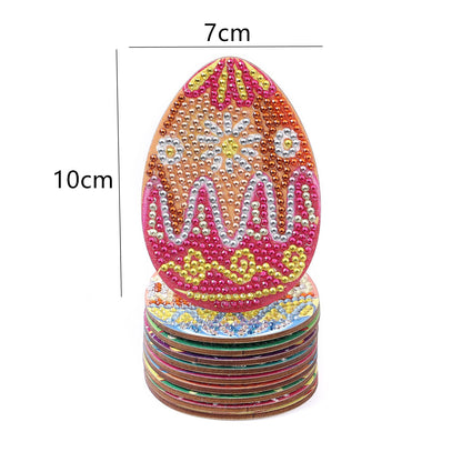 DIY Easter Egg A Diamond Painting Coasters