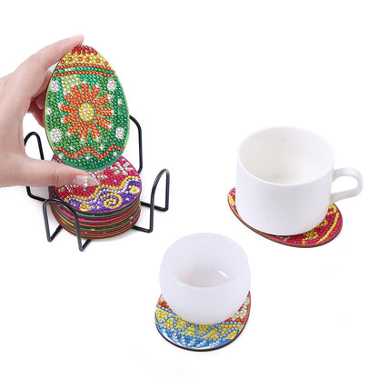 DIY Easter Egg A Diamond Painting Coasters