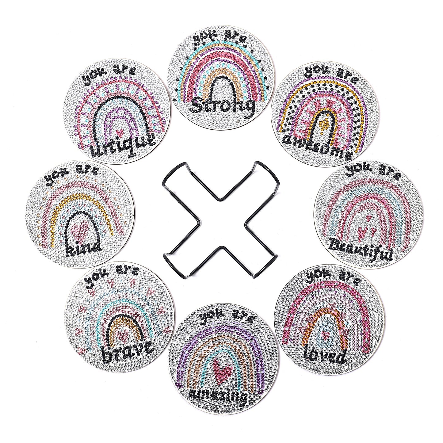 DIY You are Diamond Painting Coasters