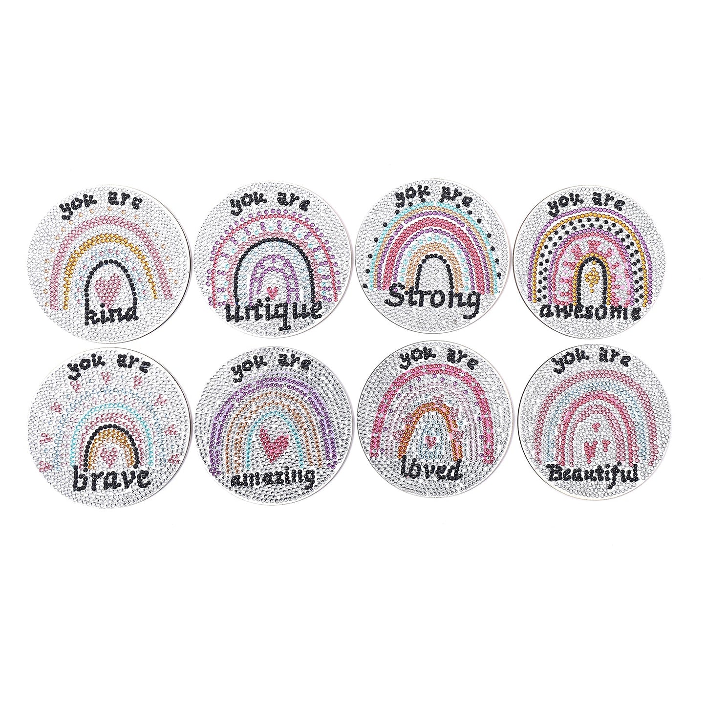 DIY You are Diamond Painting Coasters