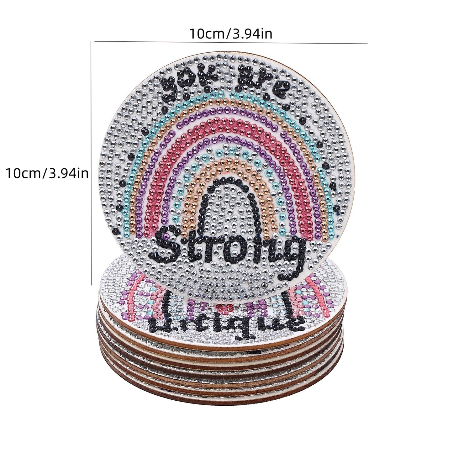 DIY You are Diamond Painting Coasters