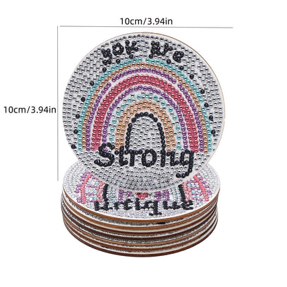 DIY You are Diamond Painting Coasters