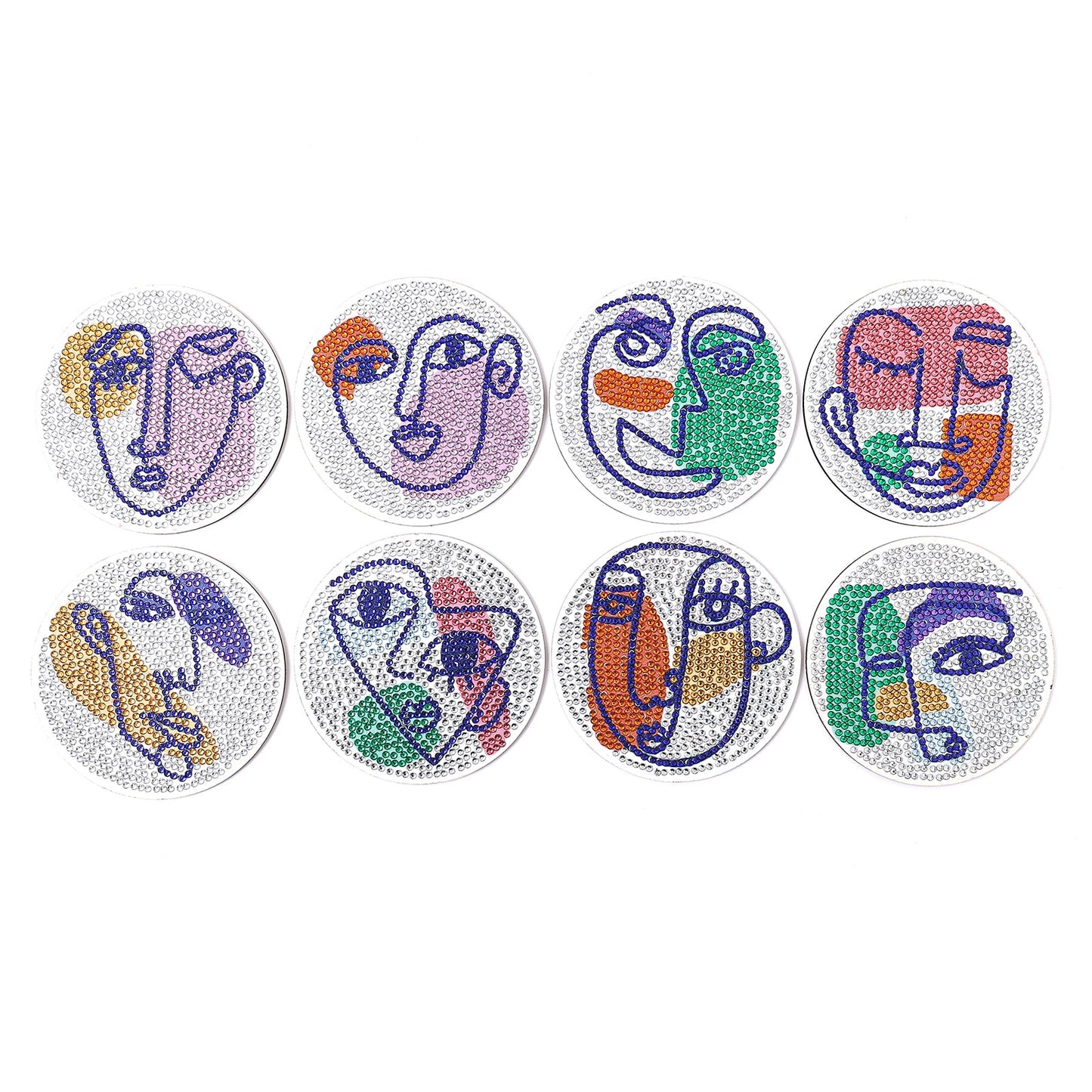 DIY Header Diamond Painting Coasters