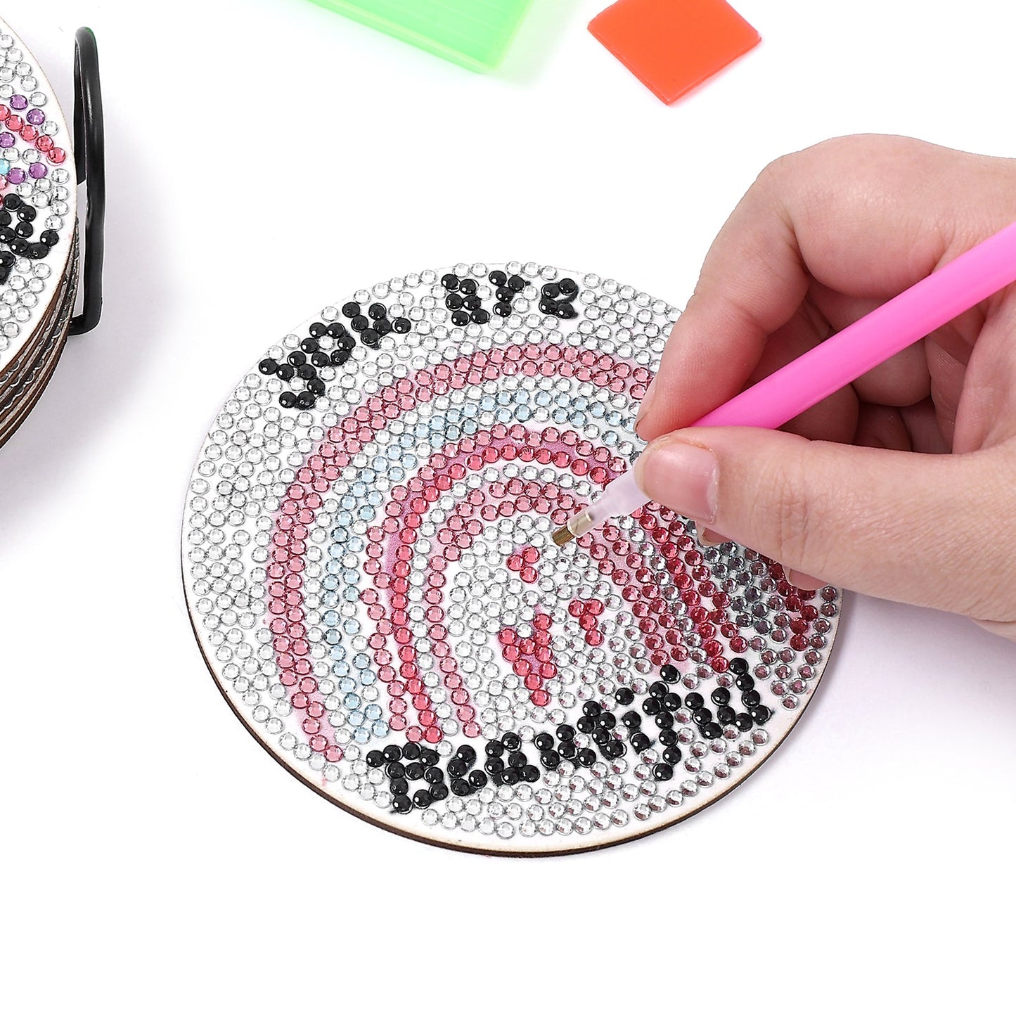 DIY You are Diamond Painting Coasters