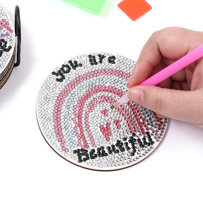 DIY You are Diamond Painting Coasters