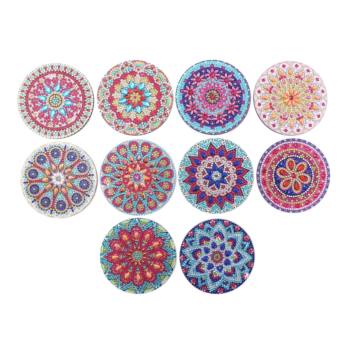 DIY Mandala I Diamond Painting Coasters