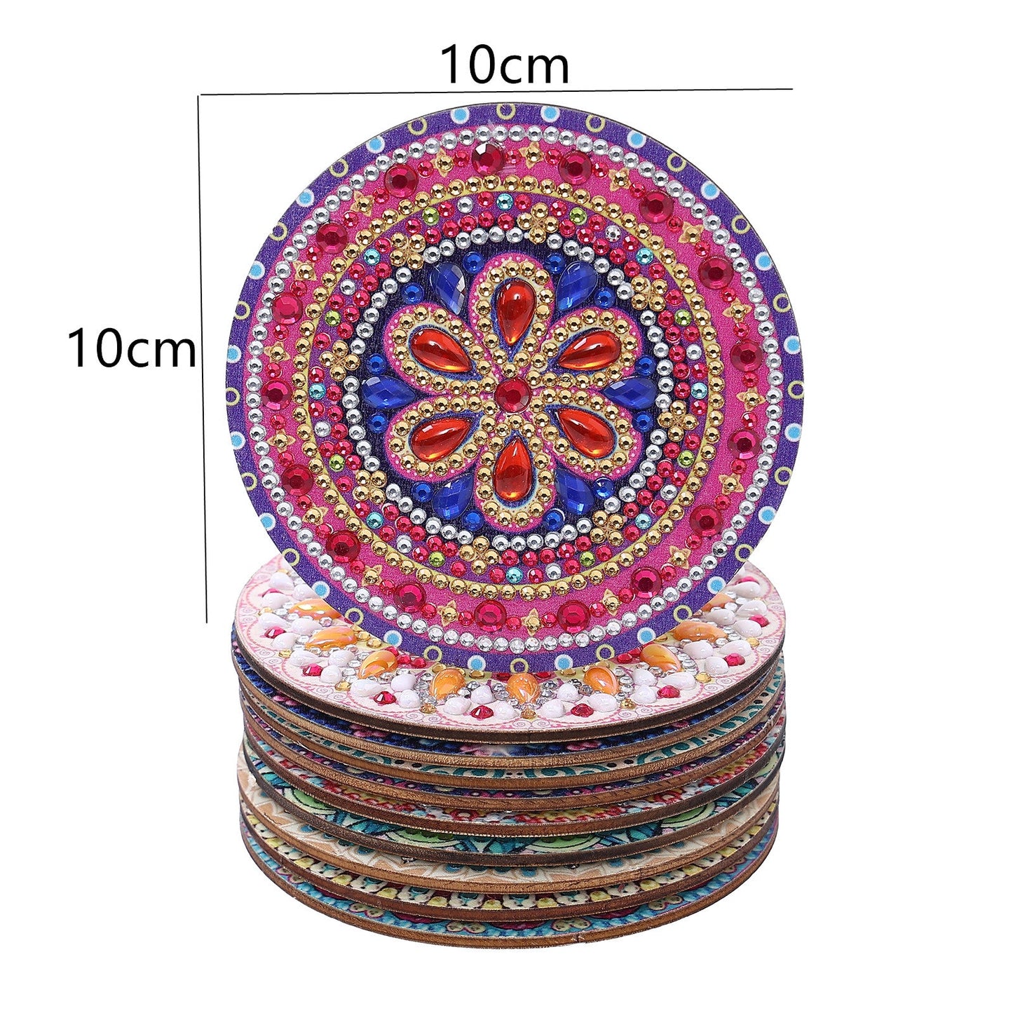 DIY Mandala I Diamond Painting Coasters