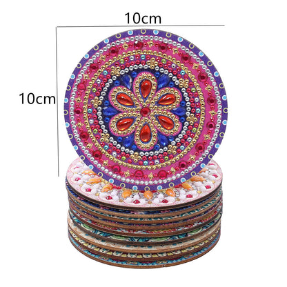 DIY Mandala I Diamond Painting Coasters