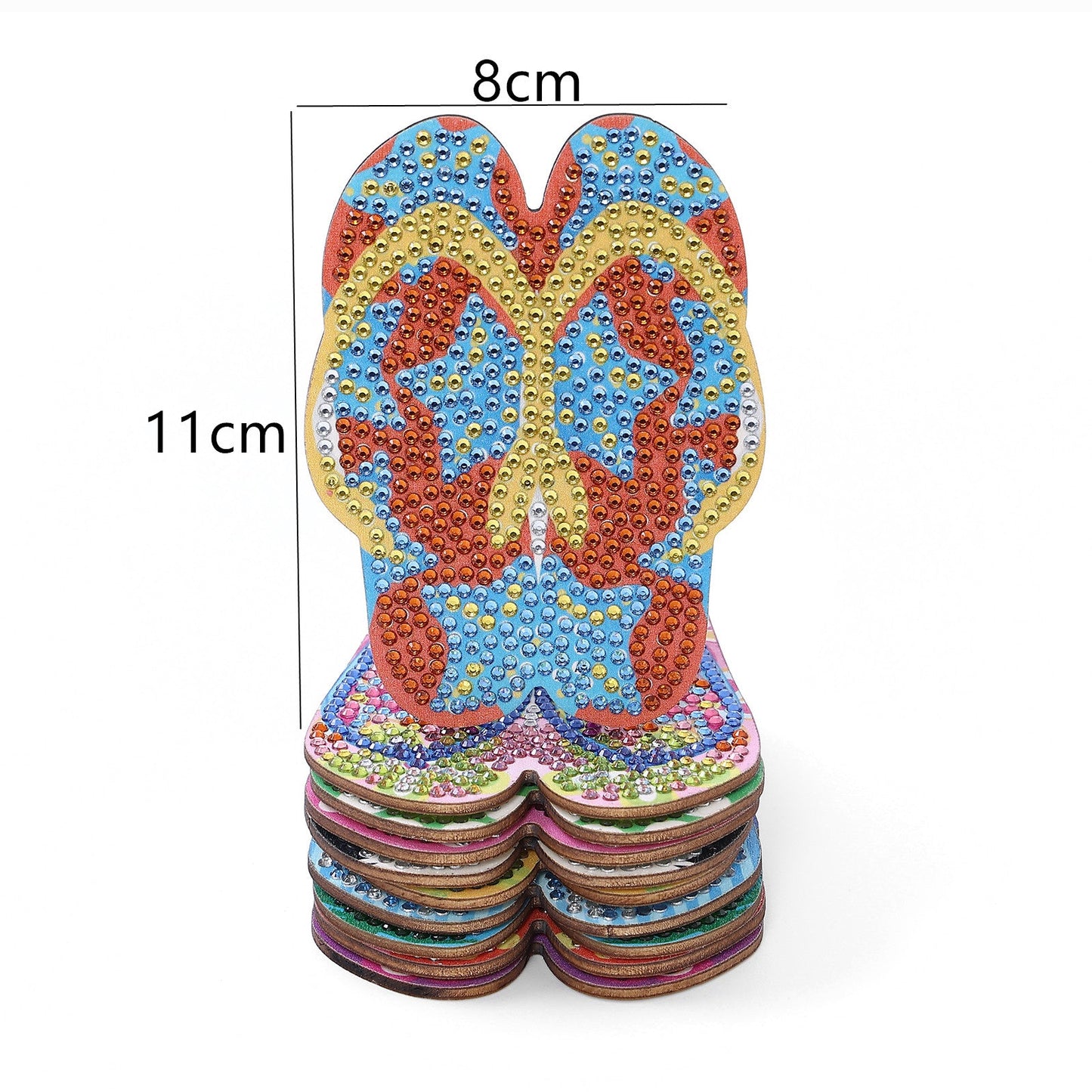 DIY Slippers A Diamond Painting Coasters