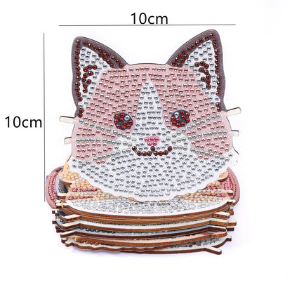 DIY Animal B Diamond Painting Coasters