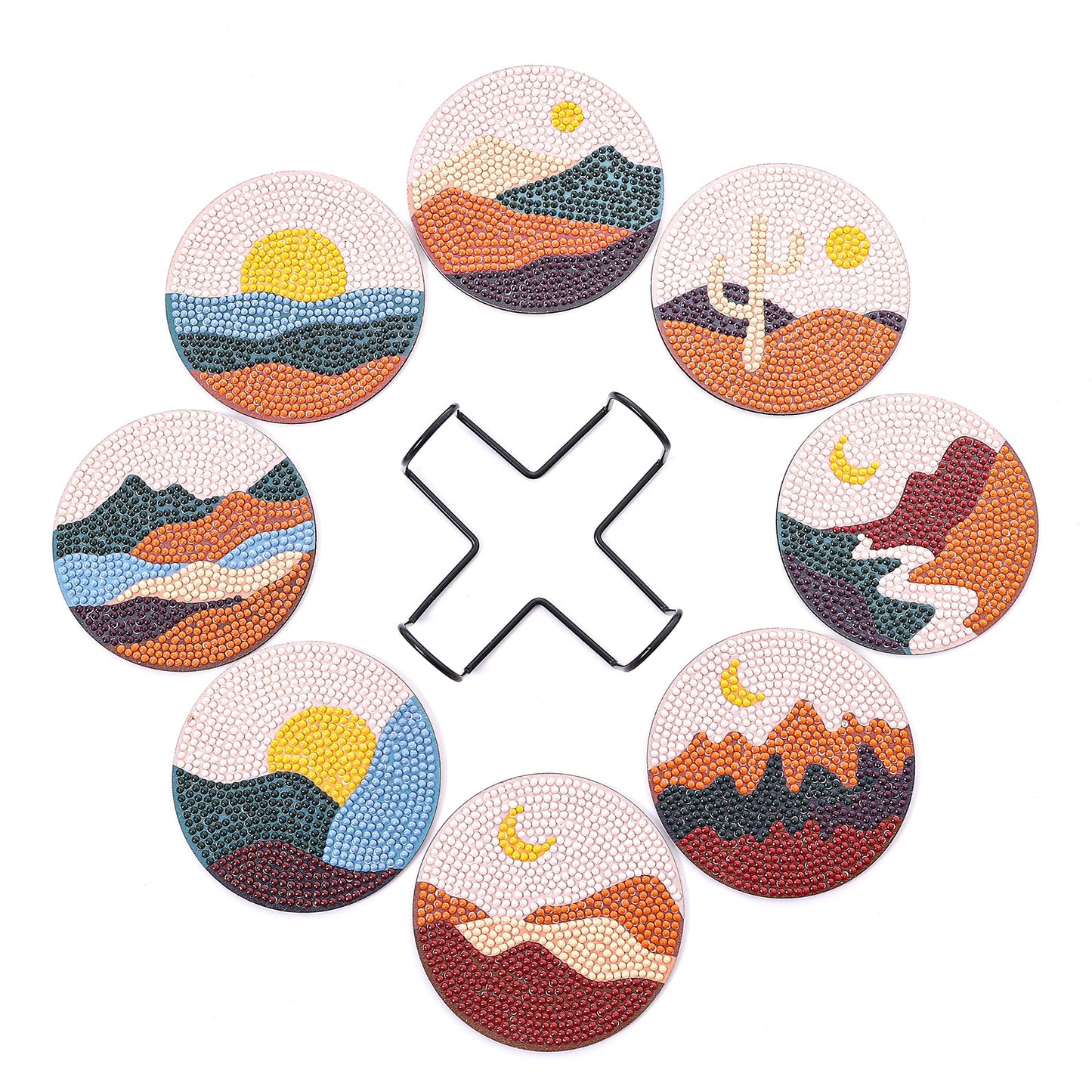DIY Scenery K Diamond Painting Coasters